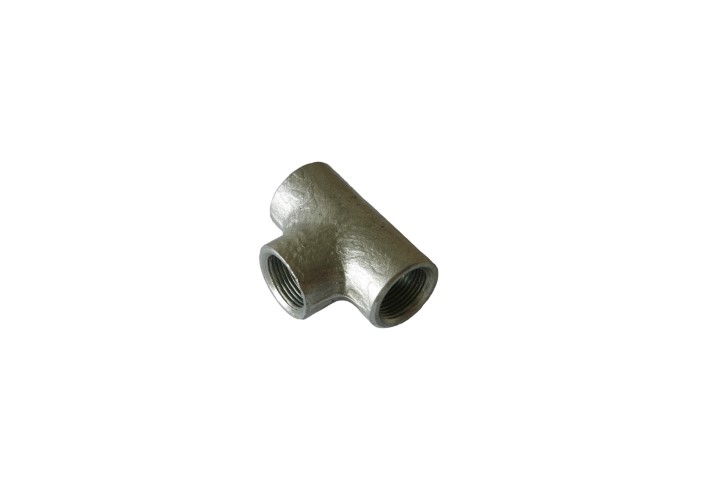 TEE FEMALE GALV BSPT 2 INCH  
